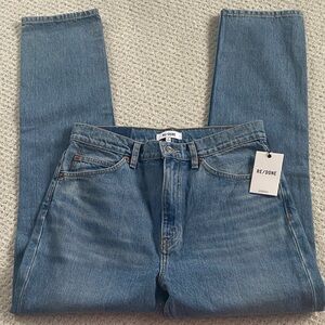 NWT Re/Done women’s Straight-Leg High Waist denim, size 29